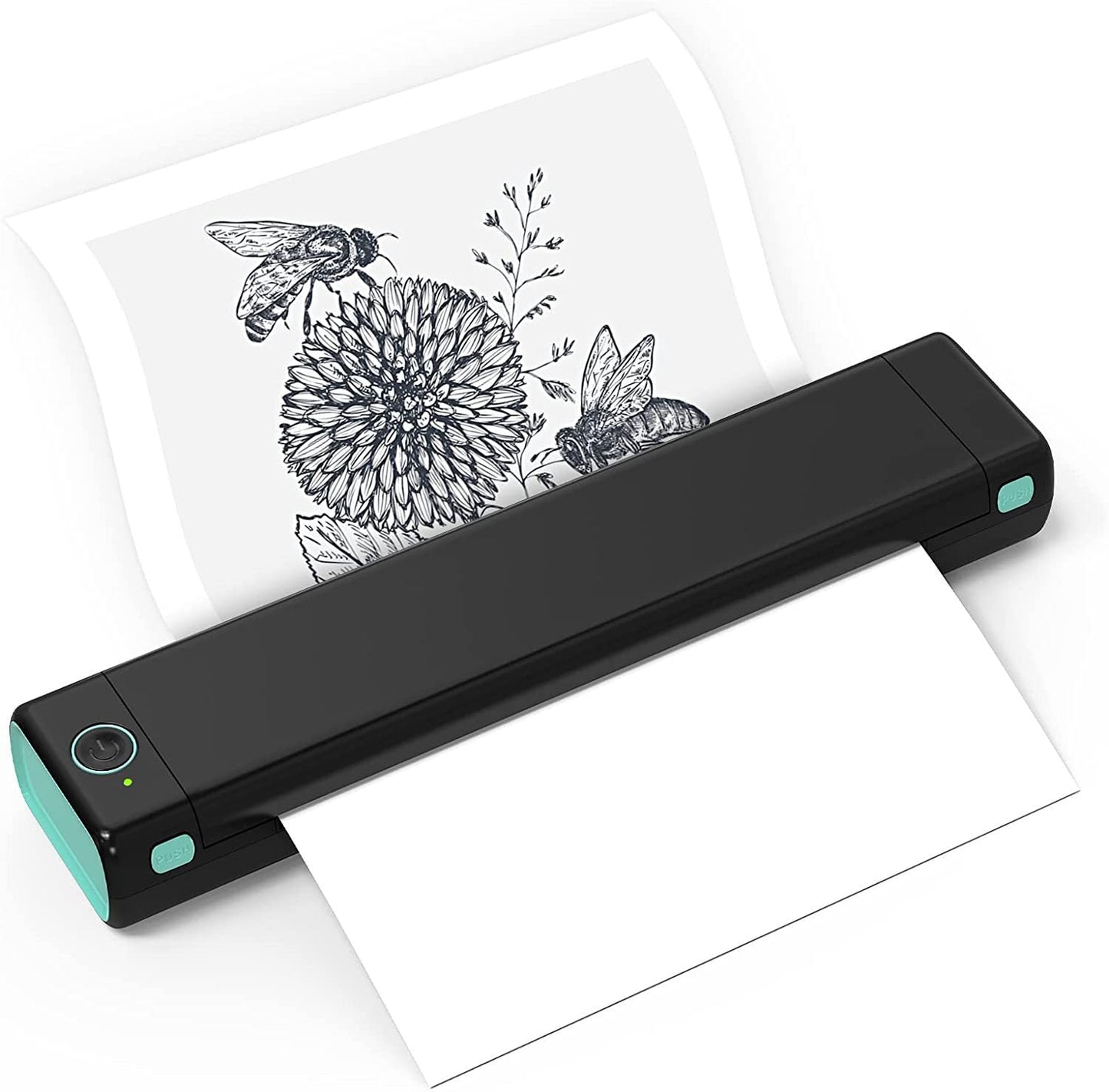 ✨50% Rabatt✨🖨️ D810 Tragbarer Bluetooth-Thermodrucker – Ideal für Tattoo-Studios, Büros und mobiles Drucken 🔥📱