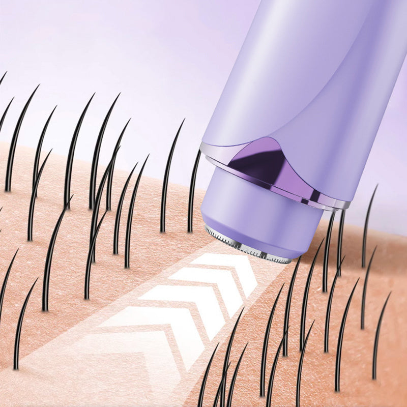 Elektrischer 2-in-1-Doppelkopf-Haartrimmer für Frauen