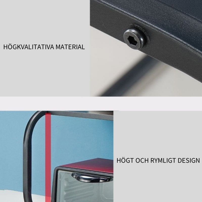 ELEVATE-KITCHEN™ – Ein aufgeräumter Arbeitsbereich – ohne Bohren.
