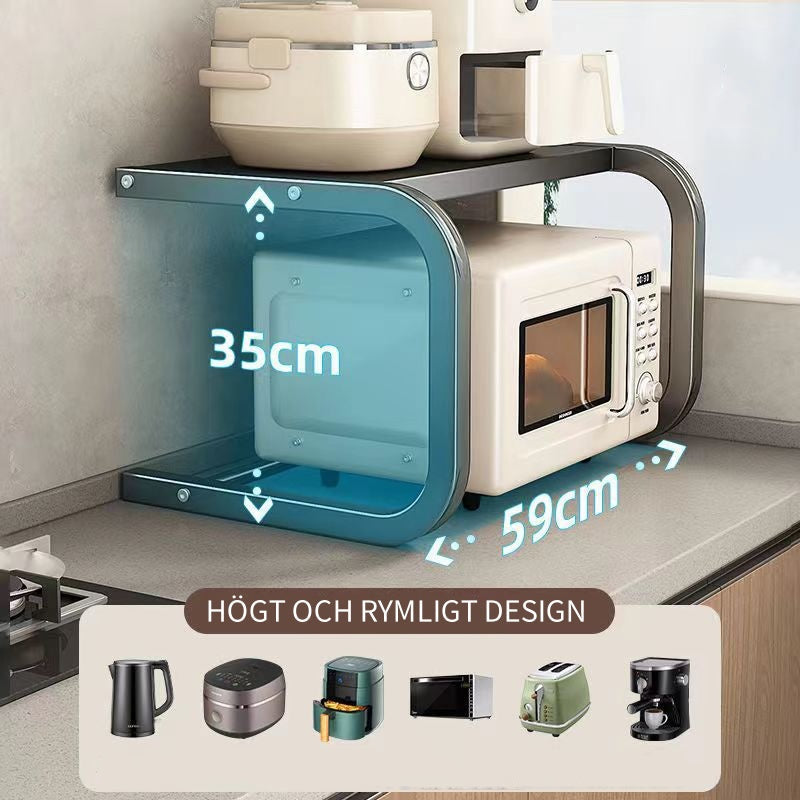 ELEVATE-KITCHEN™ – Ein aufgeräumter Arbeitsbereich – ohne Bohren.