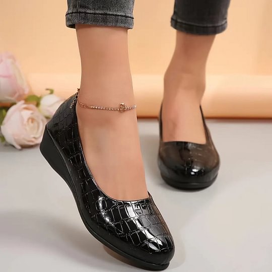 Leichte Lederschuhe für Damen