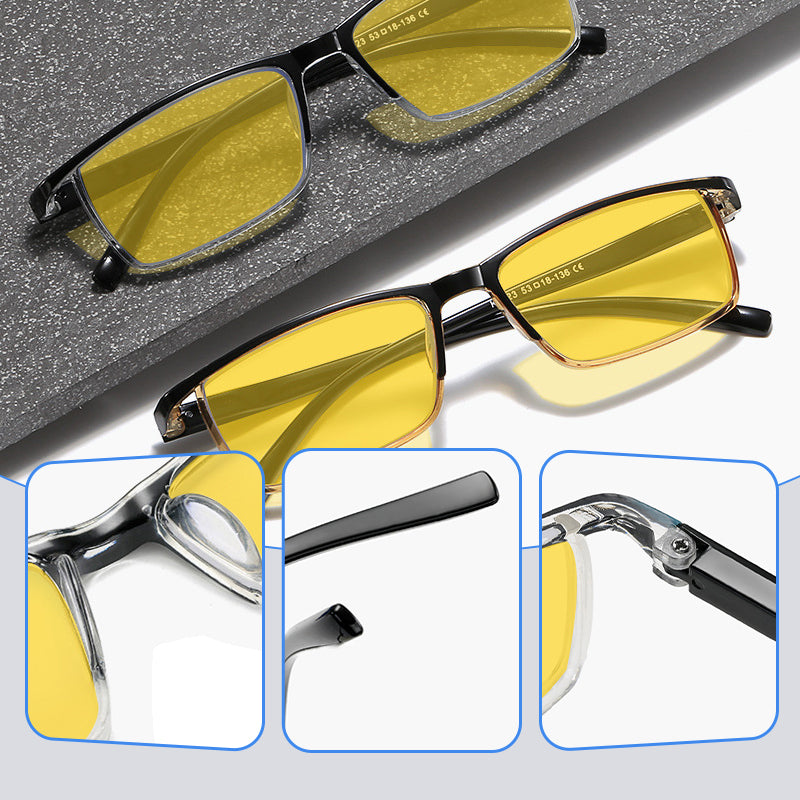 Nachtsicht- und Blaulicht-Blocker-Brille