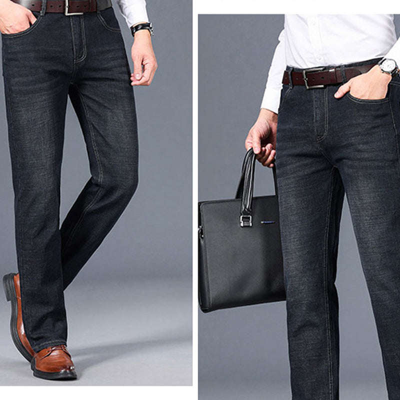 Herren Stretch Straight-Fit Jeans（50% AUSGEZEICHNET）