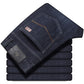Herren Stretch Straight-Fit Jeans（50% AUSGEZEICHNET）