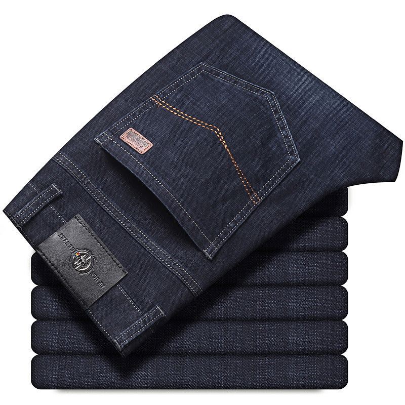 Herren Stretch Straight-Fit Jeans（50% AUSGEZEICHNET）