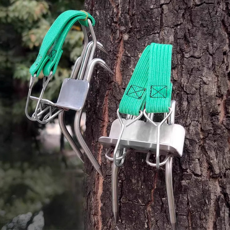 Outdoor-Baumklettern Anti-Rutsch-Katzenklauen-Schuh-Set