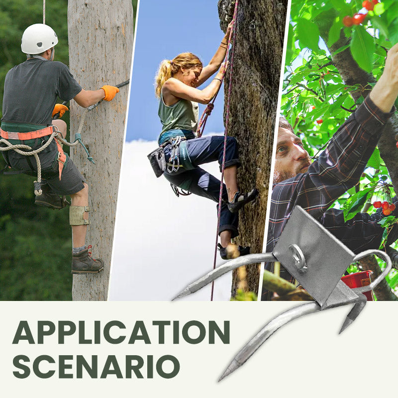 Outdoor-Baumklettern Anti-Rutsch-Katzenklauen-Schuh-Set