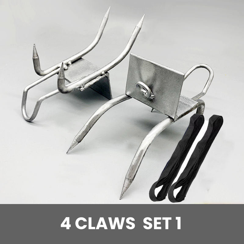 Outdoor-Baumklettern Anti-Rutsch-Katzenklauen-Schuh-Set