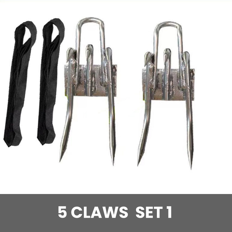 Outdoor-Baumklettern Anti-Rutsch-Katzenklauen-Schuh-Set