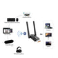 Wi-Fi 6 USB Wireless Adapter mit zwei Antennen