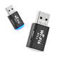Wi-Fi 6 USB Wireless Adapter mit zwei Antennen