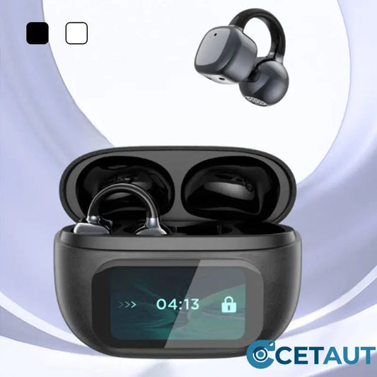 Headset mit Ohrclip und intelligentem Farbbildschirm für intelligente Übersetzungen