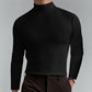 👕 JETZT 62 % RABATT! ✨ Slim-Fit-T-Shirt mit Stehkragen für Herren – Dehnbarer, atmungsaktiver Stoff, moderner Stil für das Fitnessstudio oder Freizeitoutfits 🏃‍♂️📦