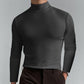 👕 JETZT 62 % RABATT! ✨ Slim-Fit-T-Shirt mit Stehkragen für Herren – Dehnbarer, atmungsaktiver Stoff, moderner Stil für das Fitnessstudio oder Freizeitoutfits 🏃‍♂️📦