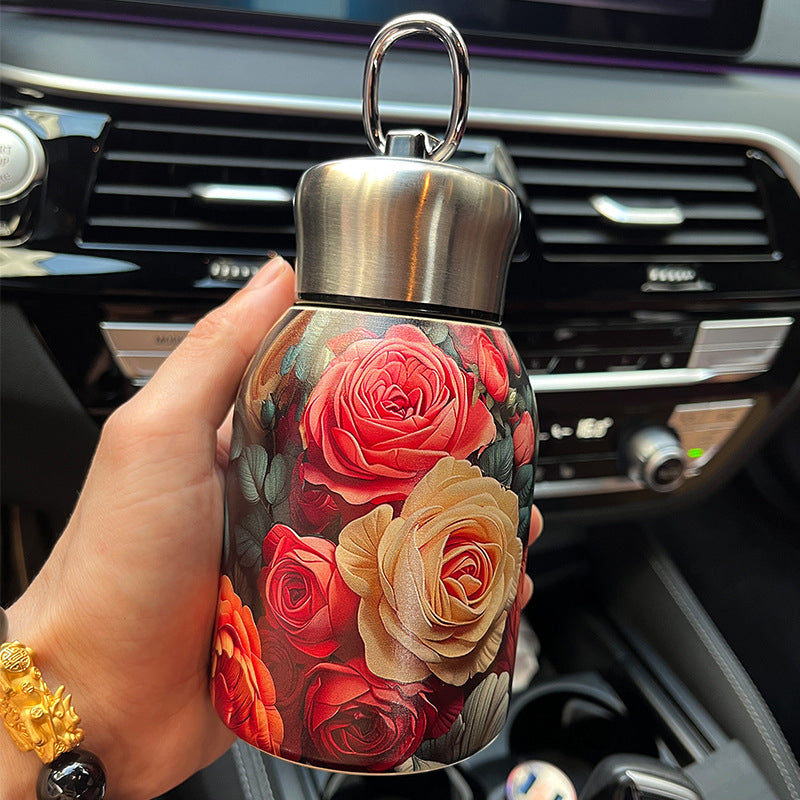 🔥2 KAUFEN, 1 GRATIS🔥Stilvolle & tragbare isolierte Wasserflasche🎒 Halten Sie Getränke heiß oder kalt, genießen Sie frische Getränke jederzeit und überall!