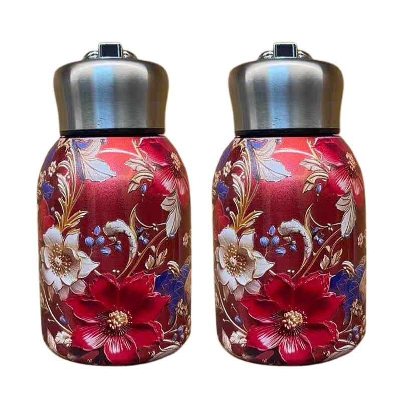 🔥2 KAUFEN, 1 GRATIS🔥Stilvolle & tragbare isolierte Wasserflasche🎒 Halten Sie Getränke heiß oder kalt, genießen Sie frische Getränke jederzeit und überall!