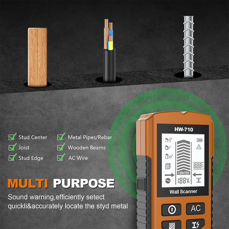 💥Begrenzte Zeit 50% Rabatt🔥Multifunktionaler Handheld Metall und Wand Detektor