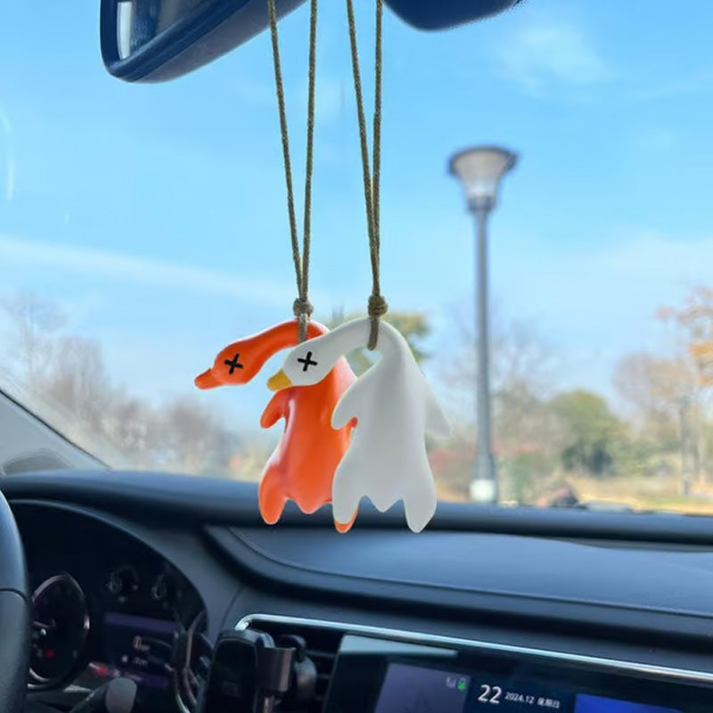 ⏳Begrenzte Zeit 50% Rabatt💥Auto-Hängeornament in Form einer gebratenen Ente