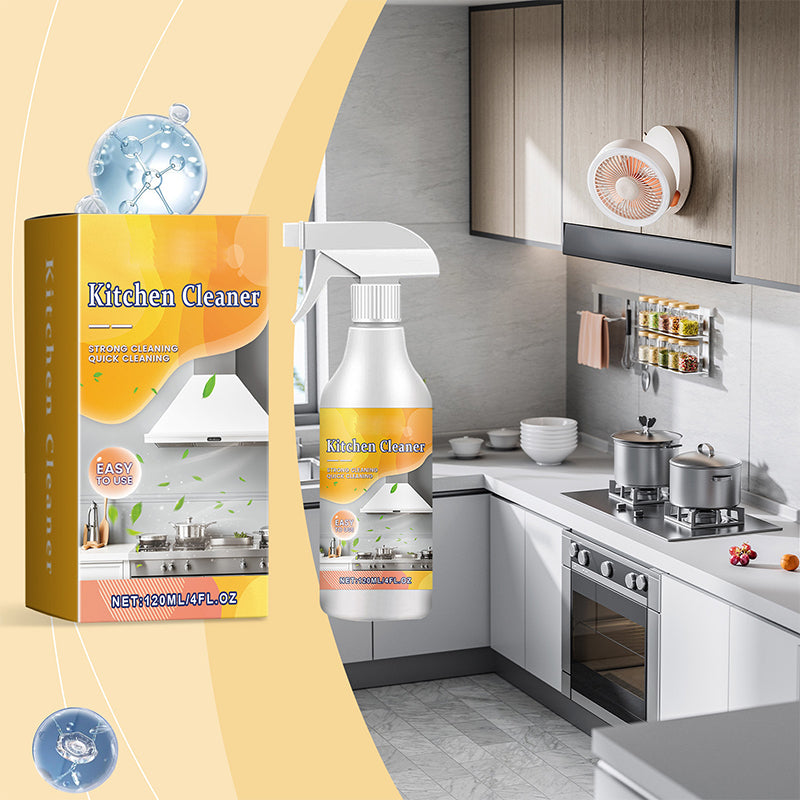 🧼 Effektives Entfettungsspray für die Küche – Löst Fett wie von Zauberhand! ✨🔥 Nur einmal sprühen, kein Schrubben nötig – Ihre Küche bleibt blitzblank. 💪🍳
