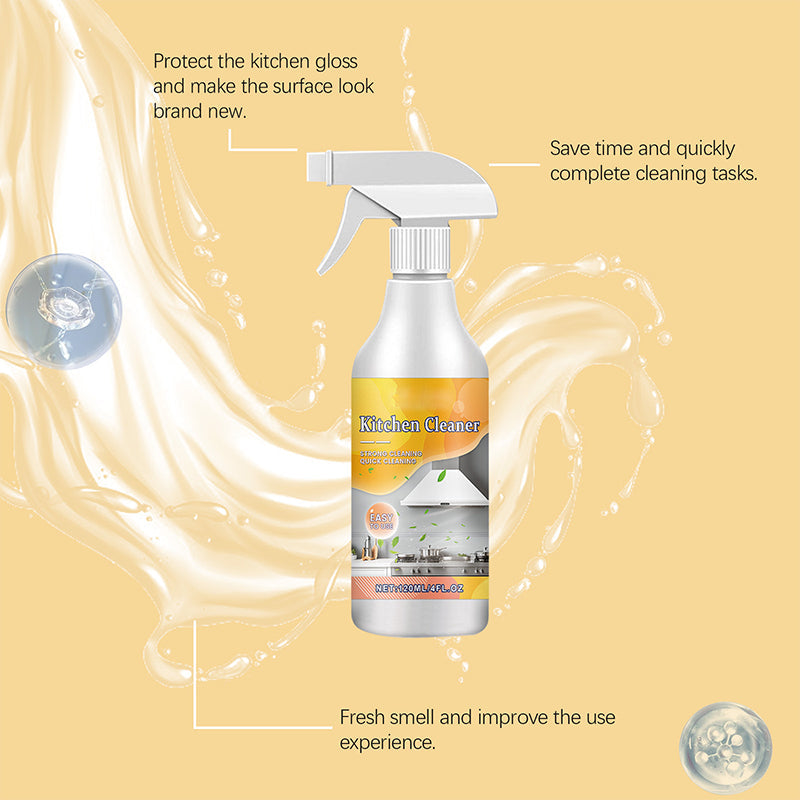 🧼 Effektives Entfettungsspray für die Küche – Löst Fett wie von Zauberhand! ✨🔥 Nur einmal sprühen, kein Schrubben nötig – Ihre Küche bleibt blitzblank. 💪🍳