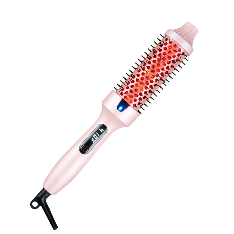 🎄Weihnachtsausverkauf – Bis zu 50 % Rabatt💇‍♀️Refuse collapse Weicher Stylingkamm Thermobürste mit negativen Ionen