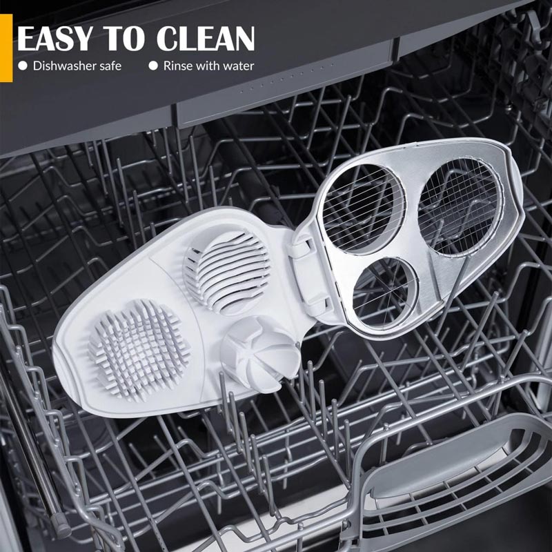 🔥2025 Heißer Verkauf🥚 Multifunctional 3-in-1 Egg Slicer