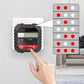 ⏳Zeitlich begrenztes Angebot⏳ Digitaler Steckdosentester, EU-Ausführung – batterielos, LCD mit grüner/roter Anzeige, 90–250 V AC und RCD-Testfunktion