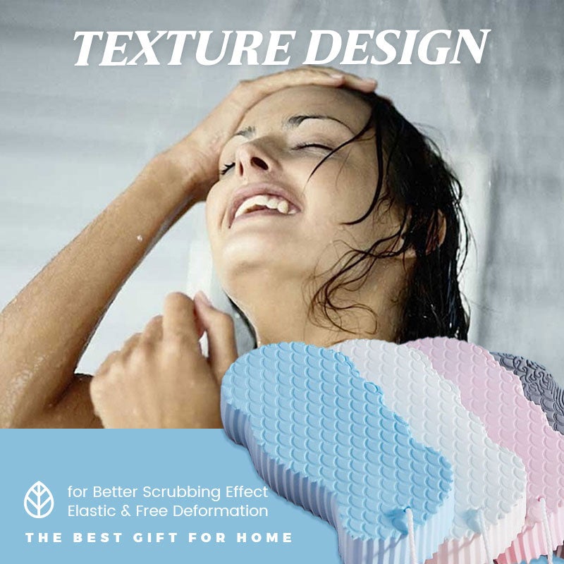 🧽✨ Superweicher Peeling-Badeschwamm – Sanftheit und Pflege für die Haut