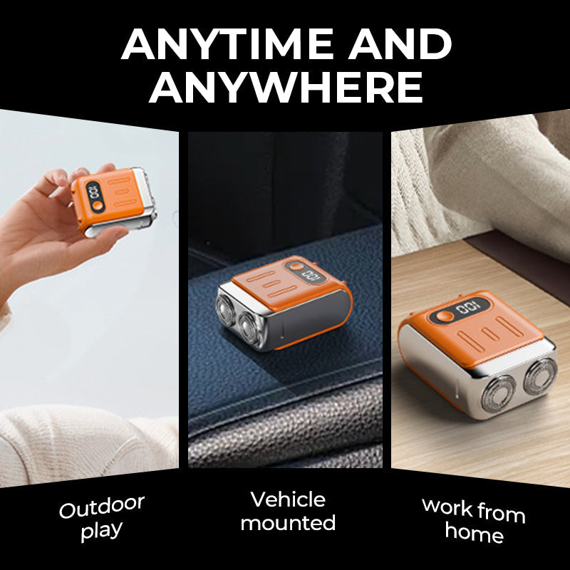 🔥New Hot Selling❤️‍🔥 Tragbarer elektrischer Mini-Rotationsrasierer für Männer