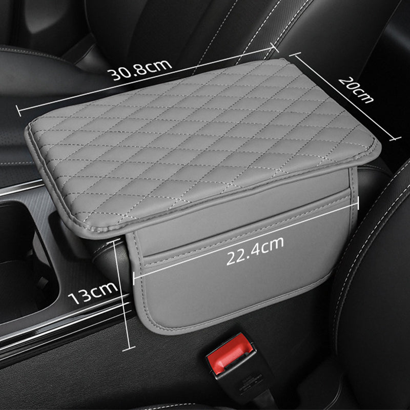 Universelles Armlehnenkissen aus Kunstleder für die Mittelarmlehne im Auto