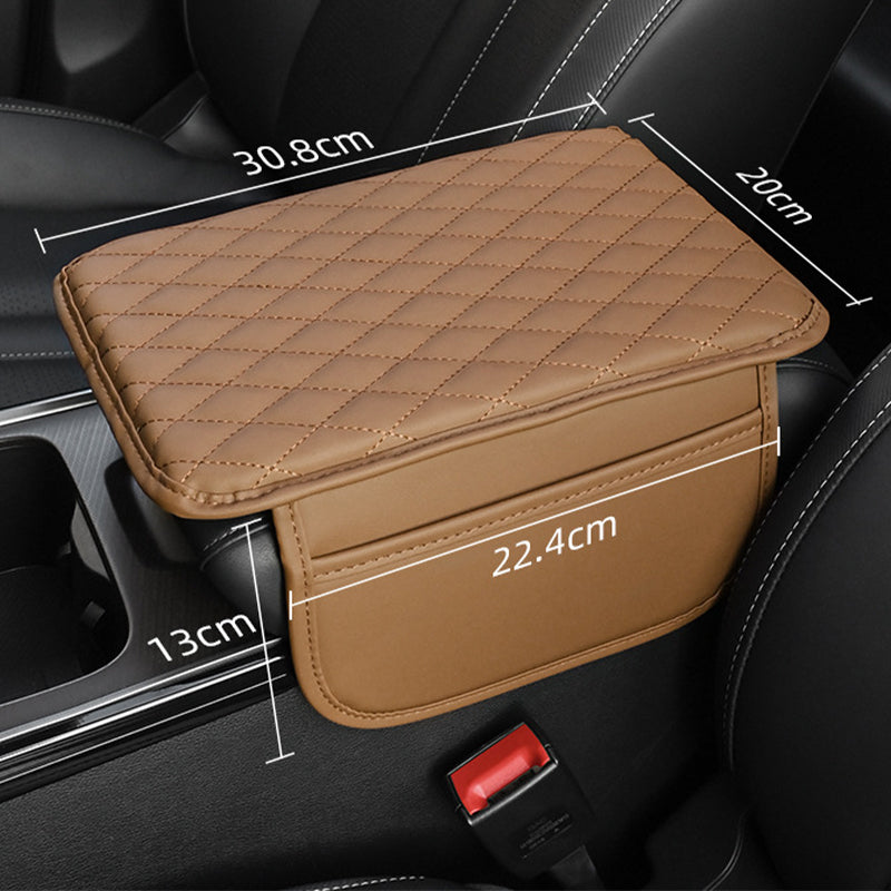 Universelles Armlehnenkissen aus Kunstleder für die Mittelarmlehne im Auto