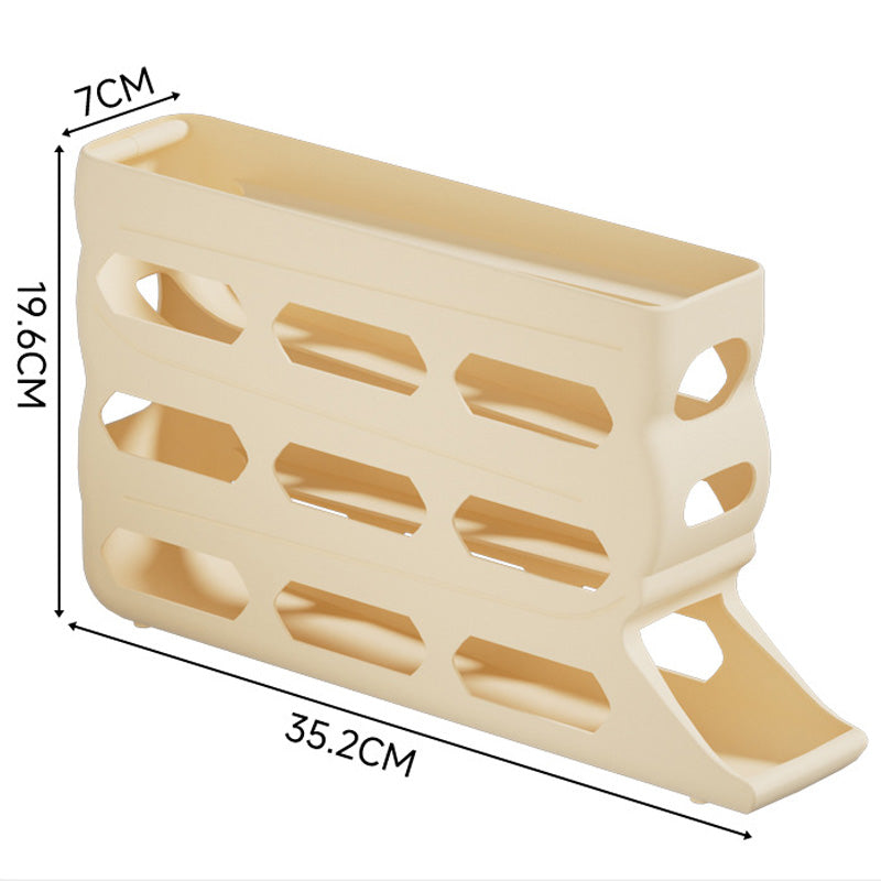🔥🔥Populaire producten van 2025🔥Automatische rollende eierhouder voor koelkast