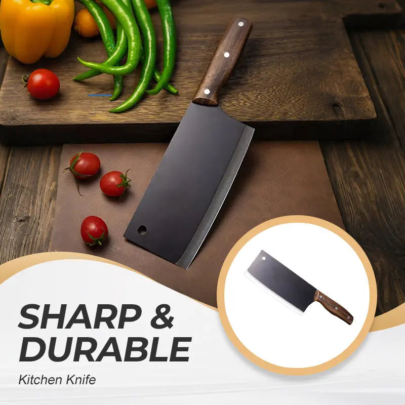 ✨ Professionelles Küchenmesser mit 15° V-Schliff – Härtebehandelt, ergonomisch & antihaft! Perfekt für präzises Schneiden, Würfeln & Hacken. Jetzt mit 30-Tage-Geld-zurück-Garantie