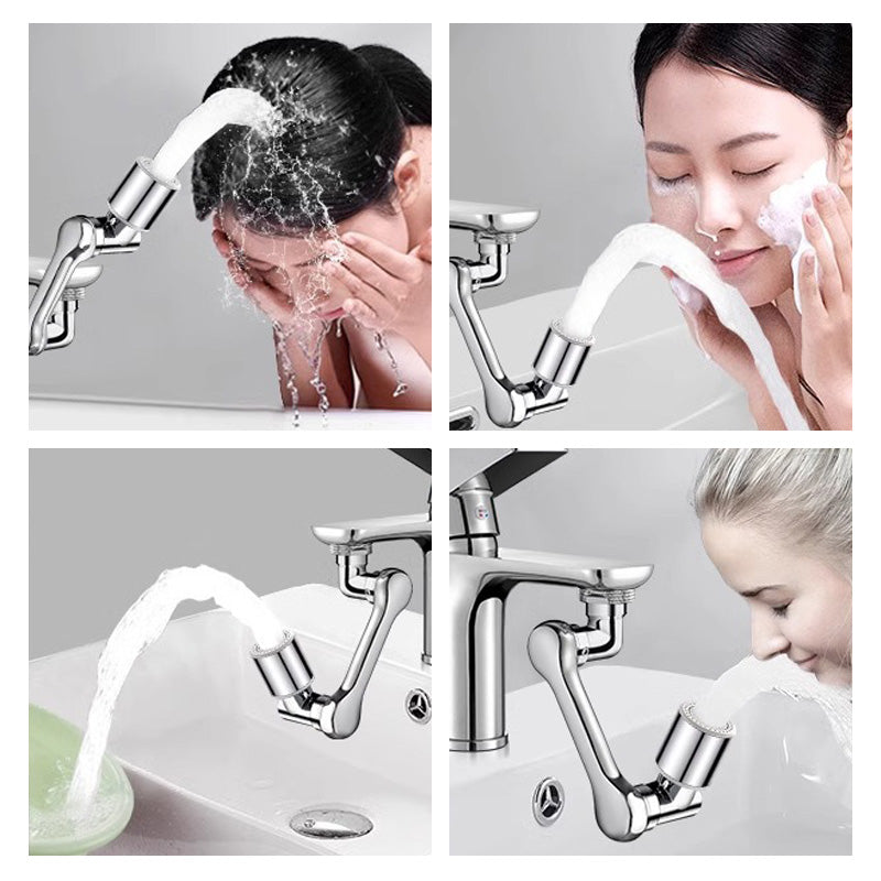 1440° spritzwassergeschützter und universell drehbarer Wasserhahnadapter