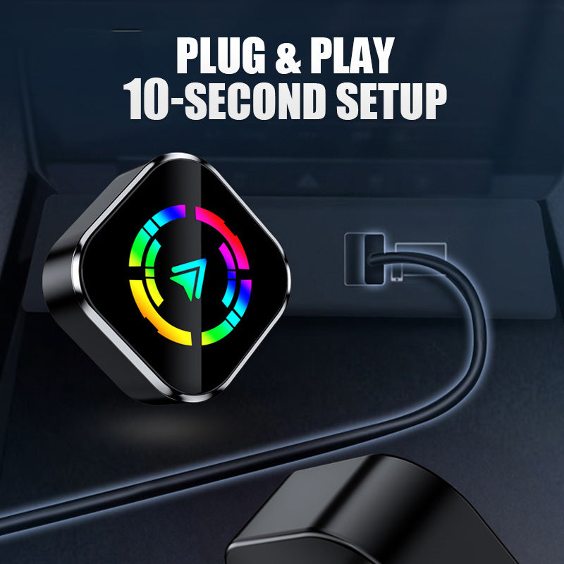 🚗📱 2-in-1 Wireless Adapter: Kabellos Auto-Connect für iPhone & Android – Fahrsicherheit & Freiheit genießen! 🔋🎉