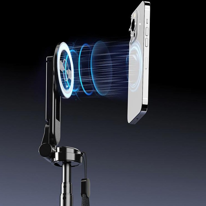 🏆 Heißer Verkauf 50 % RABATT✨4-in-1 Multifunktionaler magnetischer Selfie-Stick mit 360°-Drehung