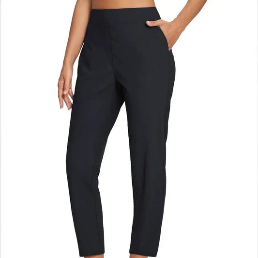 ⏳Letzter Tag: 50% auf das 2. Kleidungsstück💥Damenhose mit Reißverschlusstaschen & 4-Wege-Stretch – Perfekt für Fitness, Büro und Freizeit | Atmungsaktiv & Pflegeleicht | Größen S-3XL