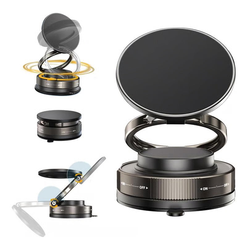 🔥📱Mehr kaufen mehr sparen🔄360° verstellbarer magnetischer Handyhalter mit Saugnapf