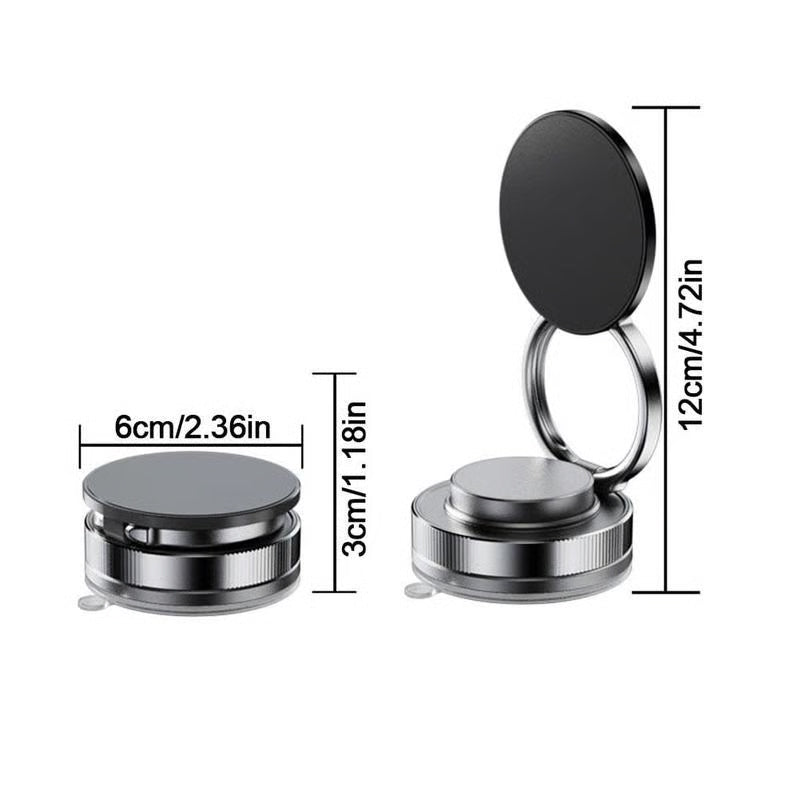 🔥📱Mehr kaufen mehr sparen🔄360° verstellbarer magnetischer Handyhalter mit Saugnapf