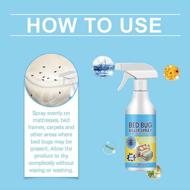 Leistungsstarkes Bettwanzenspray