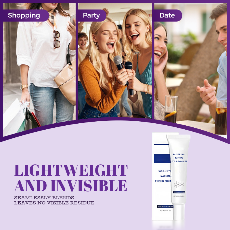 Schnelltrocknender, natürlicher, langanhaltender Lidschattenverstärker