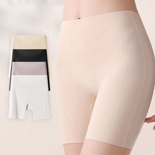 Damen-Unterwäsche aus Ice Silk mit hoher Taille, Bauchweg-Effekt und Hüft-Lifting-Effekt