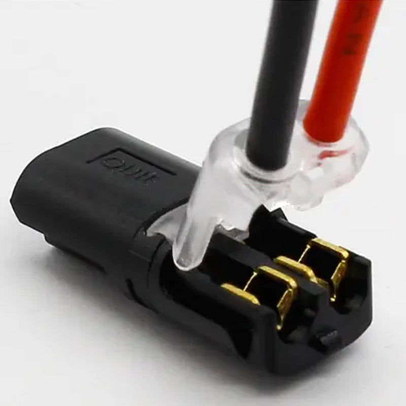 Doppelsteckverbinder mit Verriegelungsmechanismus