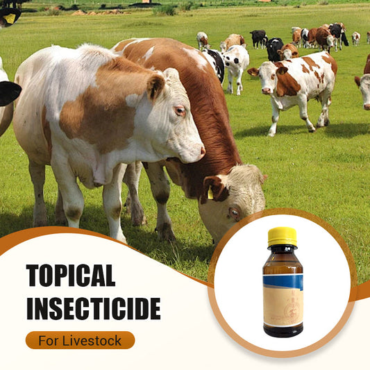 Topisches Insektizid für Nutztiere