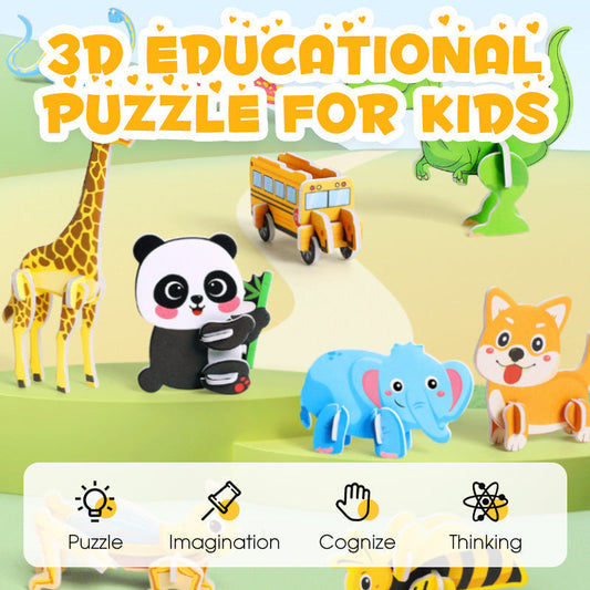 Lernpuzzle 3D für Kinder