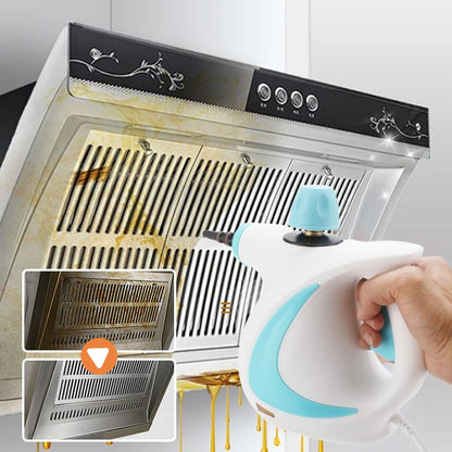 🔥Tragbarer Dampfreiniger 12 Zubehörteile, hoher Druck und umweltfreundlich, Desodorierung und Desinfektion im Haushalt, Küche und Bad💧