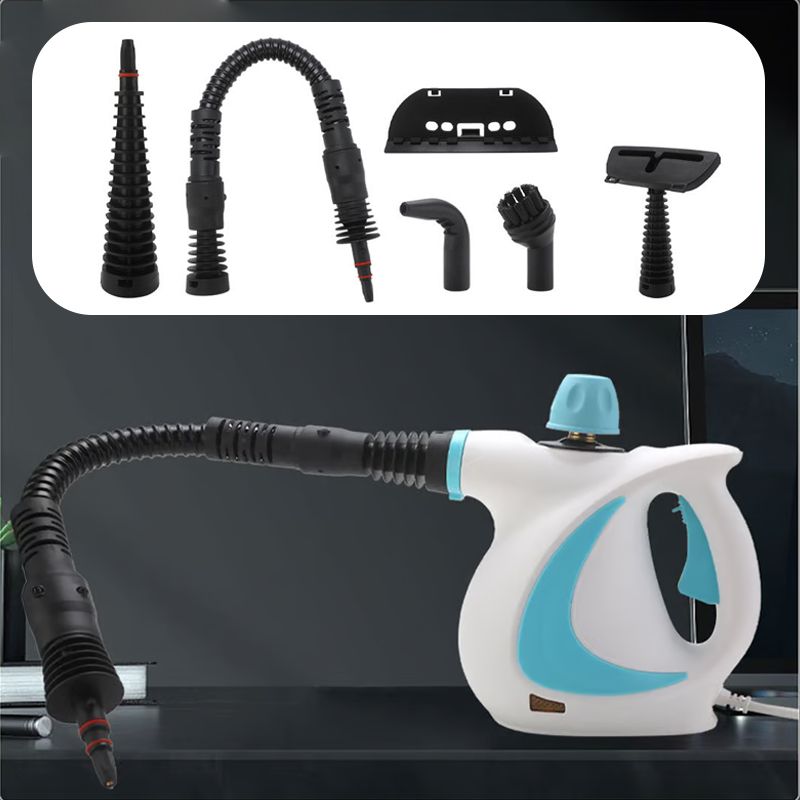 ✨🌟Der All-in-One Dampfreiniger🌈🌈Spürt hartnäckiges Fett & Bakterien aus Küche, Bad & Auto in 15 Sek. weg💫Kontinuierlich 20 Min. chemiefrei reinigen. Leicht & effizient.