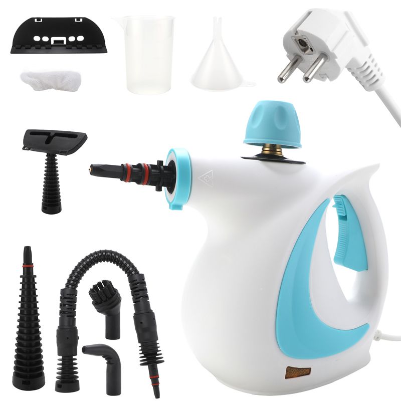 ✨🌟Der All-in-One Dampfreiniger🌈🌈Spürt hartnäckiges Fett & Bakterien aus Küche, Bad & Auto in 15 Sek. weg💫Kontinuierlich 20 Min. chemiefrei reinigen. Leicht & effizient.