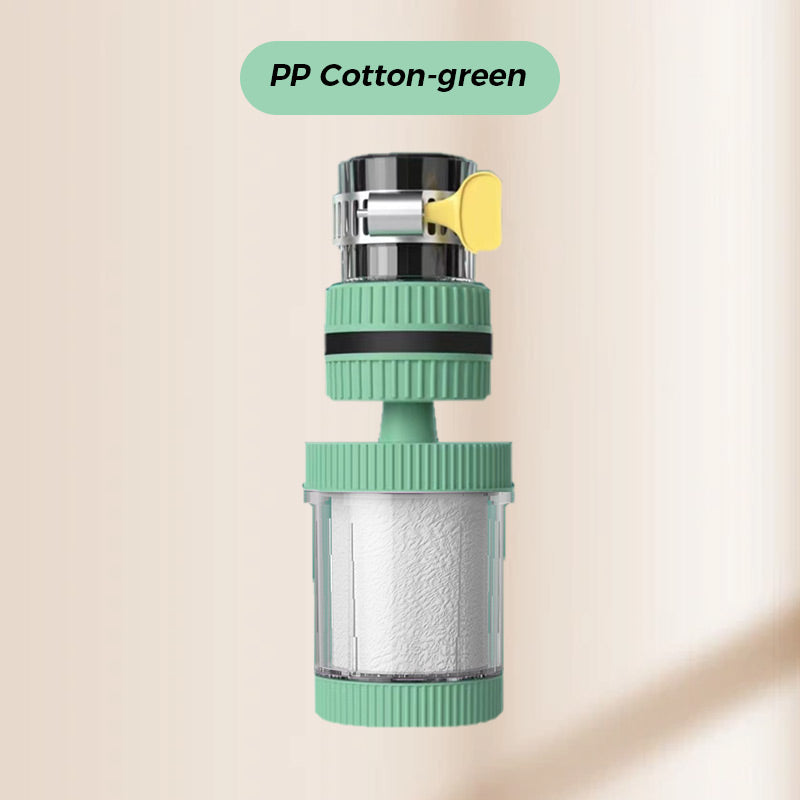 Wasserhahnfilter aus Baumwolle und PP 🚰💧 – Genießen Sie reines und köstliches Wasser bei jedem Glas! 🌿