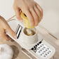 3-in-1-Mandoline-Hobel mit Behälter
